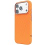 Чохол до мобільного телефона Armorstandart LikeCarbon2 SE MagCase Apple iPhone 17 Pro Kevlar Orange Rose Gold (ARM89168)
