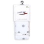 Колготки дитячі UCS Socks в горошок з люрексу (M0C0301-2051-5G-white)