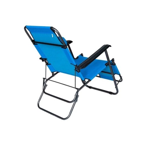 Крісло складане Voltronic 1780х600х800мм, Blue (YT36096)