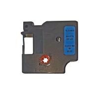 Стрічка для принтера етикеток UKRMARK D-40916P, 9мм х 7м, чорним на синьому, сумісна з DYMO D1 S0720710 (900474)