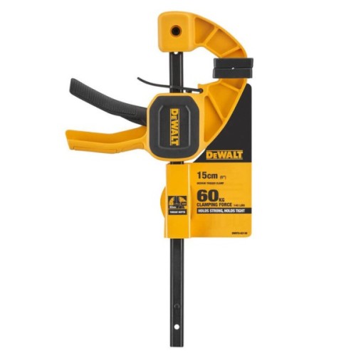 Струбцина DeWALT "M" тригерна (швидкозатискна), 150мм, тиск 63 кг. (DWHT0-83139)
