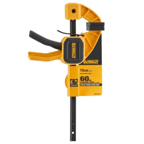 Струбцина DeWALT "M" тригерна (швидкозатискна), 150мм, тиск 63 кг. (DWHT0-83139)