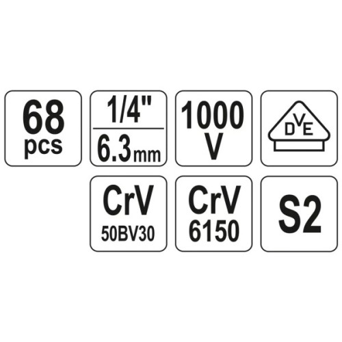 Набір інструментів Yato YT-39009