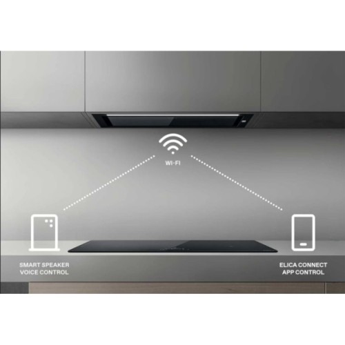 Витяжка кухонна Elica HIDDEN ADVANCE PLUS BL GL/A/72