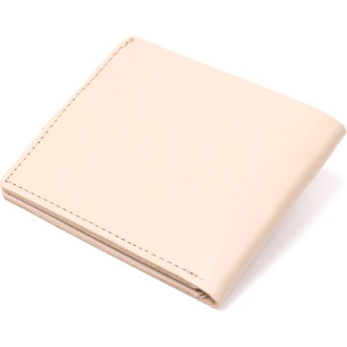 Портмоне Shvigel Шкіряне Бежеве (16468)