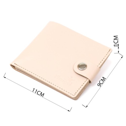 Портмоне Shvigel Шкіряне Бежеве (16468)