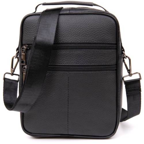 Сумка Vintage Месенджер Чорна (20393)