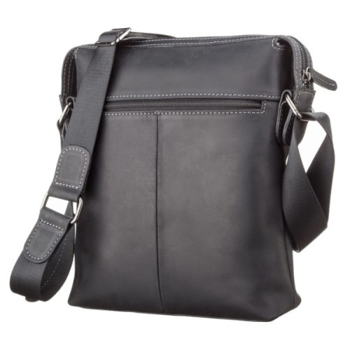 Сумка Shvigel Шкіряна Чорна (11098)