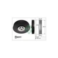 Натягувач ременя з роликом INA 544 0007 20