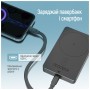 Батарея універсальна ColorWay 10 000 mAh PD/22.5W, 15W MagSafe Black (CW-PB100LPA1BK-WPDD)