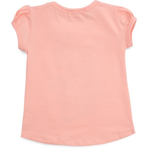Футболка дитяча Breeze з дівчинкою (18735-86G-peach)