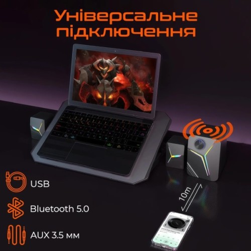 Акустична система Meetion SP2111 Black (MT-SP2111BT-A)
