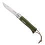 Ніж Opinel №8 Inox VRI Trekking зеленый, без упаковки (001703)