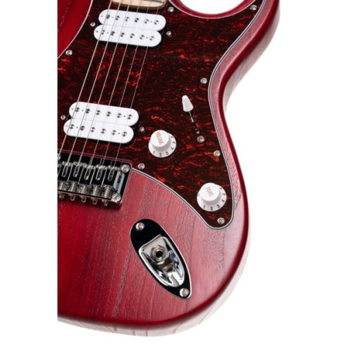 Електрогітара Cort G100HH Open Pore Black Cherry (G100 HH OPBC)