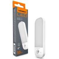 Світильник Videx акумуляторний з датчиком руху (VL-NL014W-S)