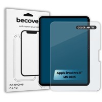 Скло захисне BeCover Matte Anti-Glare Apple iPad Pro 11" M5 2025 (715948)