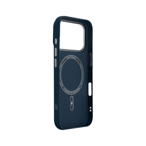 Чохол до мобільного телефона Armorstandart LikeCarbon2 MagCase Apple iPhone 18 Pro / 17 Pro Kevlar Dark Blue (ARM92538)