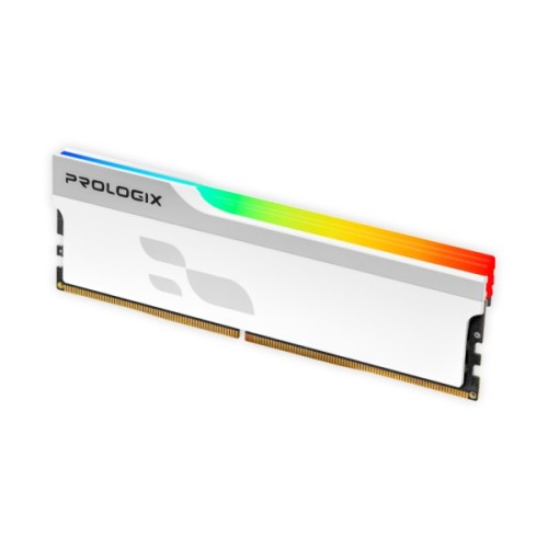 Модуль пам'яті для комп'ютера DDR4 8GB 3600 MHz Onyx White RGB Prologix (PRO8GB3600YWR4)