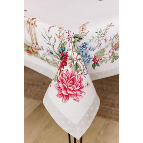 Скатертина Прованс гобеленова Гуси 135х180 см (034097)