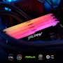 Модуль пам'яті для комп'ютера DDR4 16GB 3200 MHz Beast RGB Kingston Fury (ex.HyperX) (KF432C16BB12A/16WP)