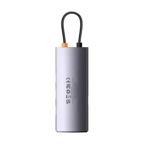 Концентратор Baseus USB-C 4-in-1 4xUSB 3.0 gray (WKWG070013)
