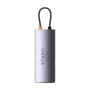 Концентратор Baseus USB-C 4-in-1 4xUSB 3.0 gray (WKWG070013)