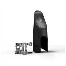 Лігатура для саксофонів D'Addario H-Ligature & Cap For Alto Saxophone Silver-Plated (HAS1S)