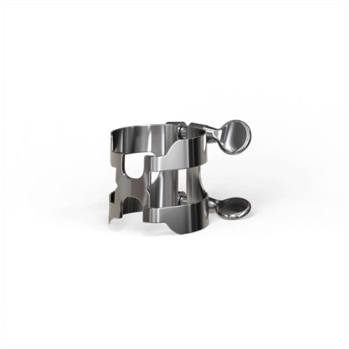 Лігатура для саксофонів D'Addario H-Ligature & Cap For Alto Saxophone Silver-Plated (HAS1S)