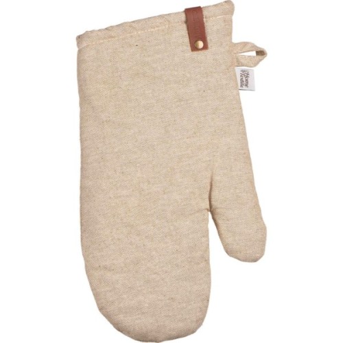 Кухонна прихватка Ardesto Рукавичка Oliver, 18х30 см, 100% бавовна, нап-ч: ватин, шоколад (ART05OR)