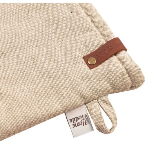 Кухонна прихватка Ardesto Рукавичка Oliver, 18х30 см, 100% бавовна, нап-ч: ватин, шоколад (ART05OR)