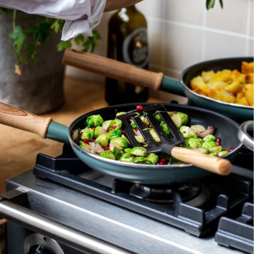 Сковорода GreenPan Mayflower Вок 28 см, 3,6 л з керамічним покриттям, блакитний (CC001683-001)