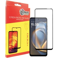 Скло захисне Dengos Full Glue Motorola G05 (black) (TGFG-396)