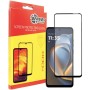 Скло захисне Dengos Full Glue Motorola G05 (black) (TGFG-396)