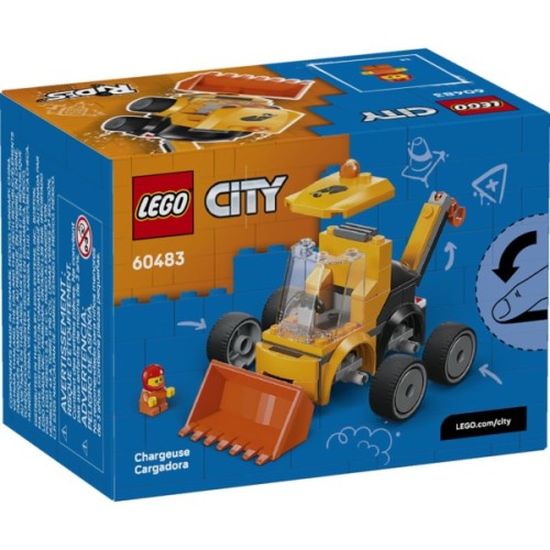 Конструктор LEGO City Автівки — Будівельний навантажувач (60483)