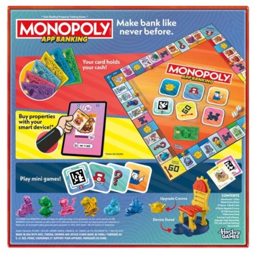 Настільна гра Hasbro Gaming Монополія Мобільний Банкінг (G1424)