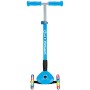 Самокат Globber серії Primo Foldable Lights блакитний Колеса з підсвічуванням (432-101-3)