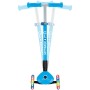 Самокат Globber серії Primo Foldable Lights блакитний Колеса з підсвічуванням (432-101-3)