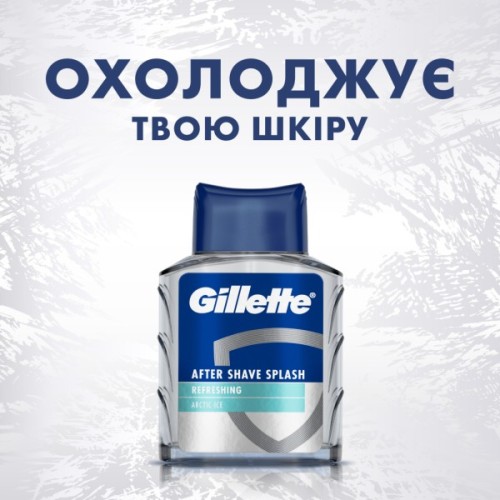 Набір косметики Gillette Series Піна для гоління Для чутливої шкіри 200 мл + Лосьйон після гоління Освіжаючий 100 мл (8700216617086)