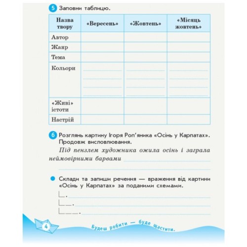 Робочий зошит НУШ ДИДАКТА Українська мова та читання. 3 клас. У 2-х частинах. Частина 2 - Н.І. Царевська Ранок (9786170965240)