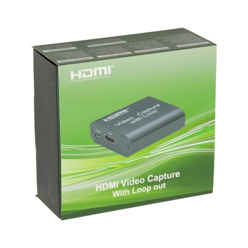 Пристрій захоплення відео PowerPlant HDVC3 HDMI 4k/30hz (CA914142)