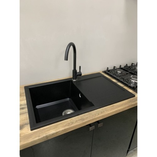 Мийка кухонна Adamant Horizon чорний (1824296101503)