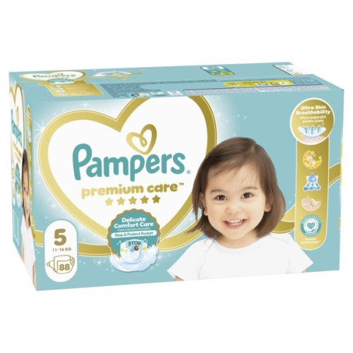Підгузки Pampers Premium Care Junior 5 (11-16 кг) 88шт (4015400541813)