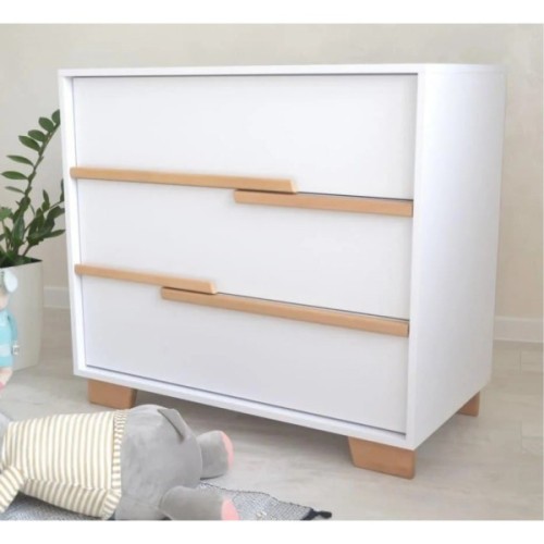 Комод-пеленатор Angelo Loft (біло-буковий) 90х51х90 (20008)