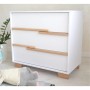 Комод-пеленатор Angelo Loft (біло-буковий) 90х51х90 (20008)