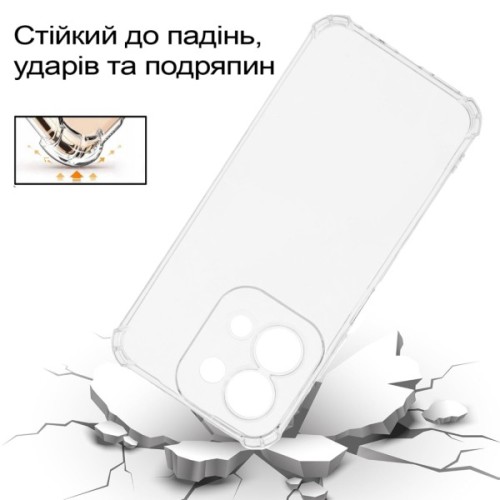 Чохол до мобільного телефона BeCover Anti-Shock Xiaomi Redmi 15C 4G/5G Clear (713812)