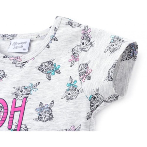 Плаття дитяче Breeze з кроликами (7678-98G-gray)