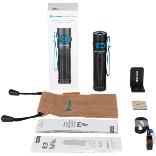 Ліхтар Olight Baton 3 Pro Max NW Black (0.0000.0605)