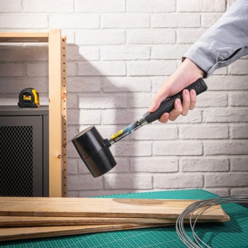 Киянка Deli зі сталевою ручкою 450 г (EDL5616)