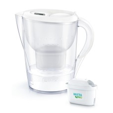 Фільтр-глечик Brita Marella XL Memo MXPro 3.5л (2л води) з фільтр-картриджем, білий (1052780)