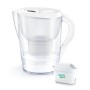 Фільтр-глечик Brita Marella XL Memo MXPro 3.5л (2л води) з фільтр-картриджем, білий (1052780)